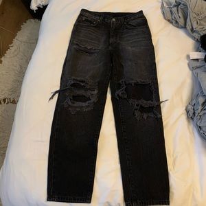 LF Carmar black boyfriend jeans